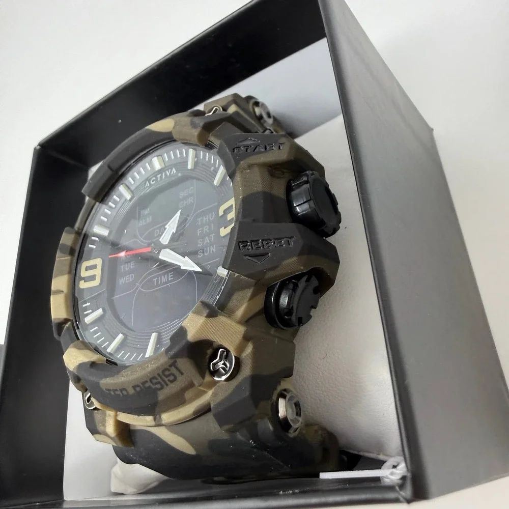 ACTIVA Men's Analog Digital Watch ACW8049MC-002 Camo